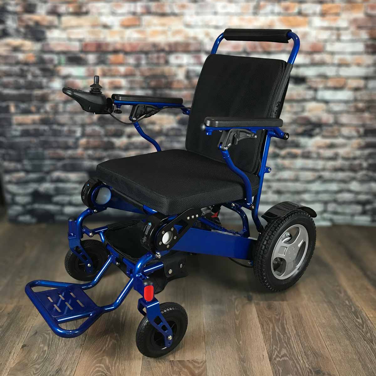 Heavy-Duty-FOLD-&-GO-Electric-Wheelchair-(Blue)