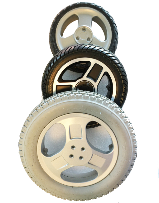 FOLD & GO Wheelchair Rear Wheel Replacement Tire