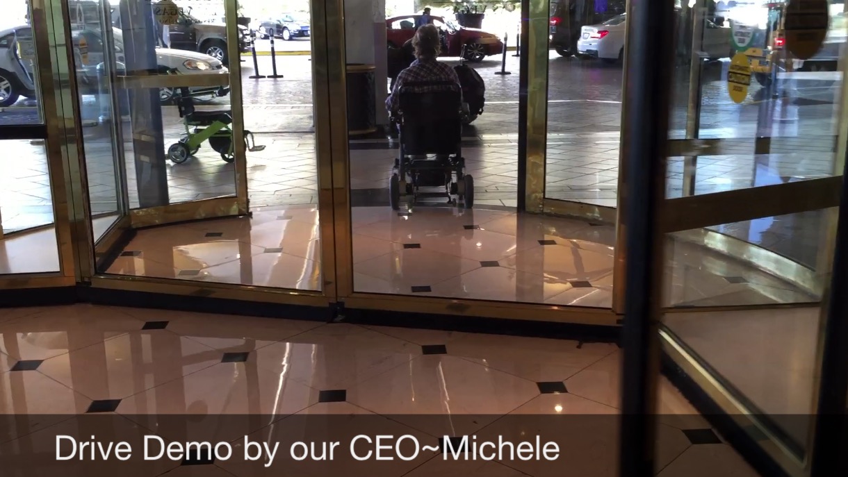 Electric Wheelchairs Revolving Doors