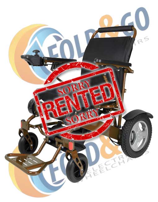 Rent A Folding Electric Wheelchair | FOLD & GO Electric 