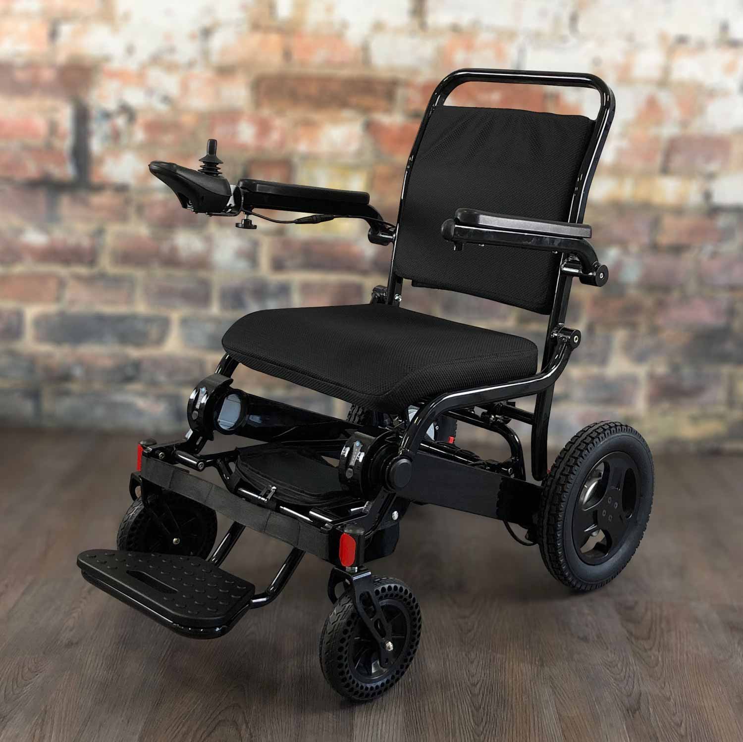 Foldable store motorized wheelchair