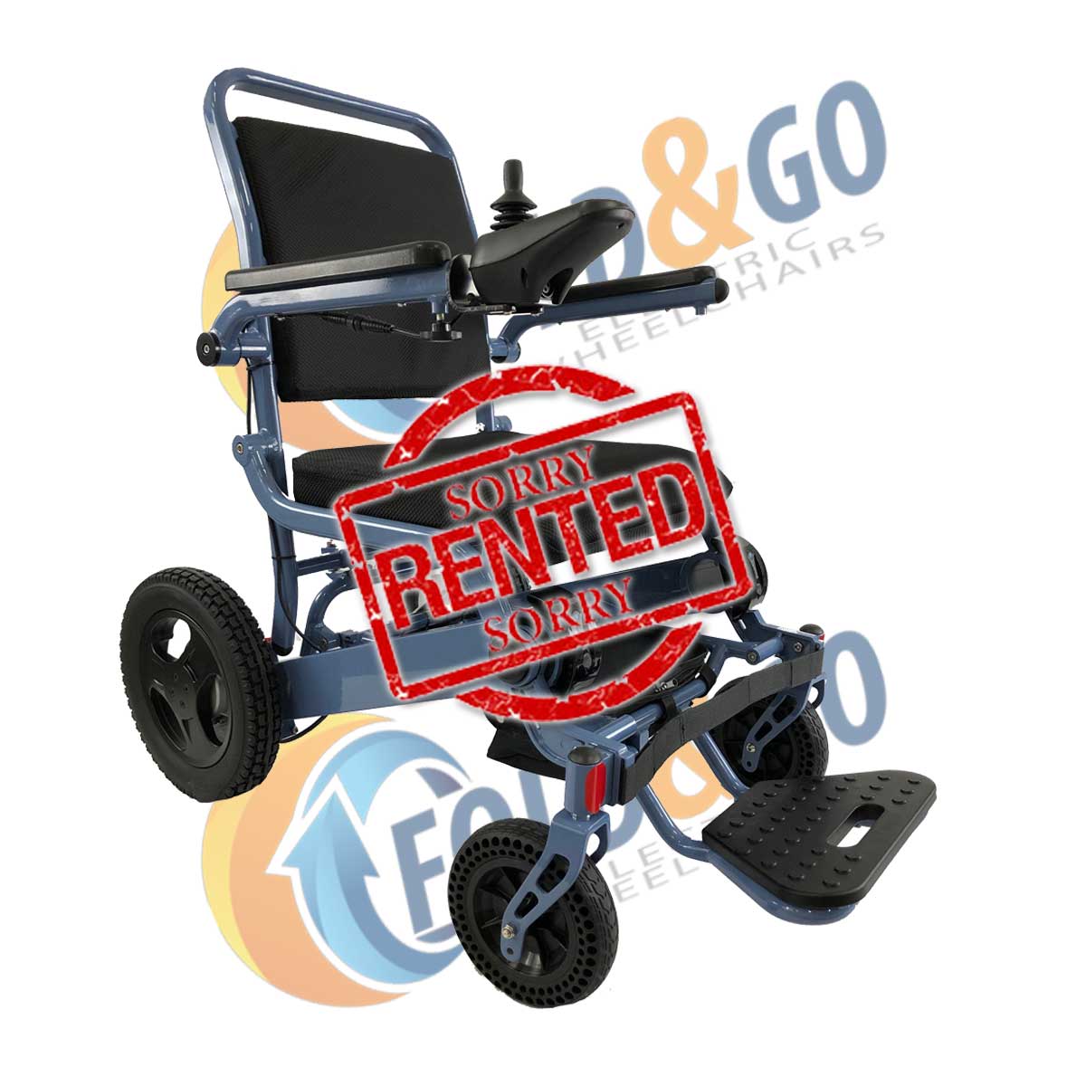 Rent A Folding Electric Wheelchair | FOLD & GO Electric 