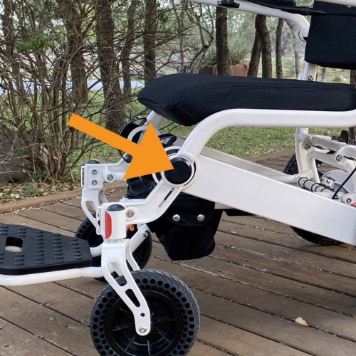 FOLD + GO Battery Dial FOLD + GO Wheelchairs®