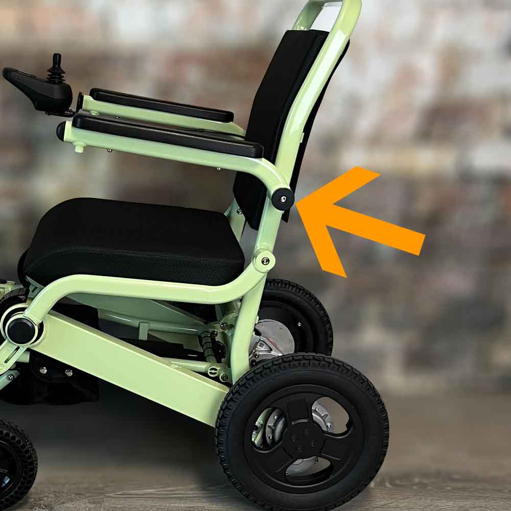 FOLD + GO Armrest Bolt Cover FOLD + GO Wheelchairs®